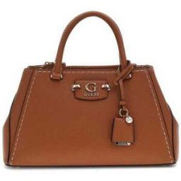 Sac Bandouliere Guess Sac Bandoulière Anadela 3 Comp Satch Caramel BG963706 Marron