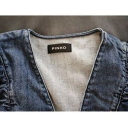 Robe courte Pinko Robe jean Pinko EU 36 Bleu