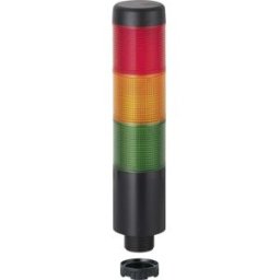 Colonne de signalisation Werma Signaltechnik 698.110.75 24 V AC/DC lumière permanente N/A IP65 1 pc(s)