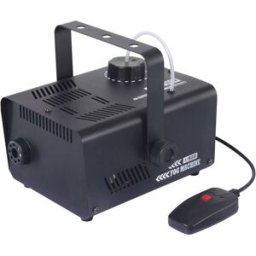 Machine à brouillard avec étrier de fixation