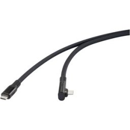 Renkforce Câble USB-C USB4™ USB-C® mâle 1.00 m noir 8K UHD, connecteur magnétique RF-6438138
