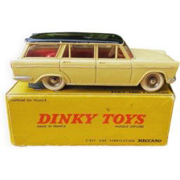 Fiat 1800 Dinky Toys jaune 2x9x3