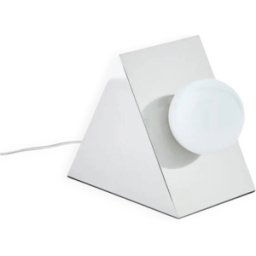 Lampe Axel Chay x Monoprix chrome argent 16x21x24