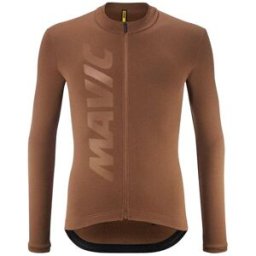 Maillot Mavic Aksium Thermo Manches longues Homme Bronze