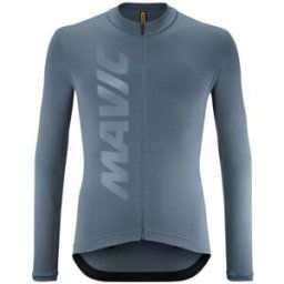 Maillot Mavic Aksium Thermo Manches longues Homme Bleu