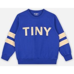Stripes Logo Sweatshirt par Tinycottons Bleu 10A Accessoires