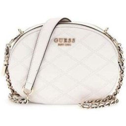 Sac Bandouliere Guess Sac Bandoulière Cruise Vibe Top Zip Off White QG963212 Blanc