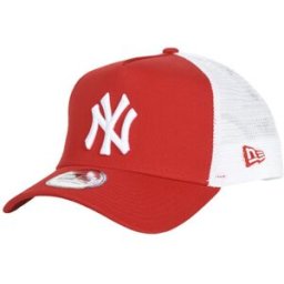 Casquette New-Era CLEAN TRUCKER NEW YORK YANKEES Rouge
