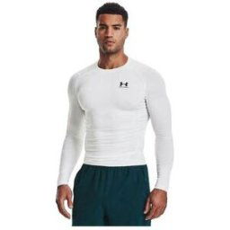 Maillots de bain Under Armour Heatgear À Manches Longues Blanc