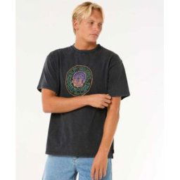 Rip Curl T-shirt Raw Energy Visions Black L male