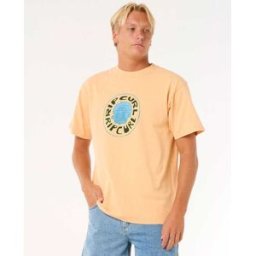 Rip Curl T-shirt Raw Energy Visions Mandarin Zest S male