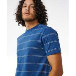 Rip Curl T-shirt à Manches Courtes Plain Stripe Washed Navy M male