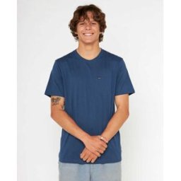 Rip Curl T-shirt à Manches Courtes Plain Pocket Washed Navy 2XL male