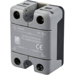 TRU COMPONENTS Relais à semi-conducteurs TC-12705368 25 A Tension de contact (max.): 250 V/DC commutation courant continu 1 pc(s)