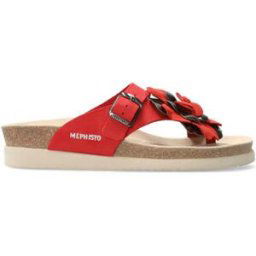 Sandales Mephisto Helen flower Rouge