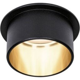 Paulmann 93378 Luminaire à LED encastrable LED LED intégrée 6 W noir (mat), or