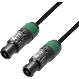 Adam Hall 5 STAR S225 SS 0500 haut-parleur Câble de liaison [1x NL4FX mâle (4 pôles) - 1x NL4FX mâle (4 pôles)] 5 m noir