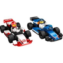 Lego Voitures de course de F1 Williams Racing et Haas F1