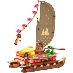 Lego Le bateau d'aventure de Vaiana
