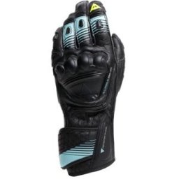 Dainese - Fiero - Cuir - Men - Black/water/yellow Fluo - L