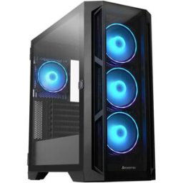 Tour midi Chieftec GA-01B-TG-OP Boîtier PC noir