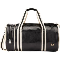 Fred Perry Sac de sport classique noir/écru unisex