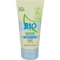 Lubrifiant à base d'eau HOT BIO Sensitive - 50 ml
