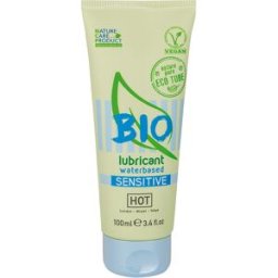 Lubrifiant à base d'eau HOT BIO Sensitive - 100 ml