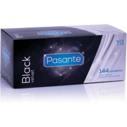 Préservatifs Pasante Black Velvet 144pcs