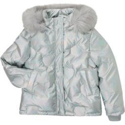 Doudounes enfants Desigual TIERRA Argenté 11 / 12 ans,5 / 6 ans filles
