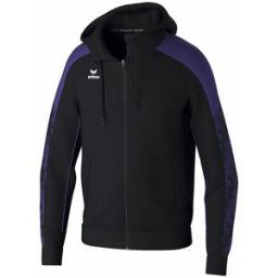 Veste de survêtement avec capuche Erima Evo Star Noir XL Mixte