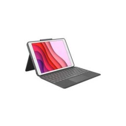 Logitech Combo Touch - clavier et etui - avec trackpad - QWERTY - R.-U. - graphite Peripherique d'entree