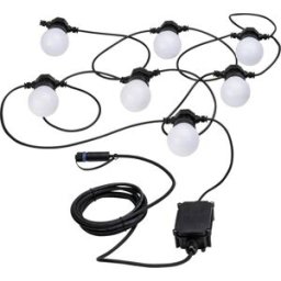 Paulmann 94165 Système déclairage Plug&Shine; guirlande lumineuse LED LED 1.4 W blanc chaud blanc, noir