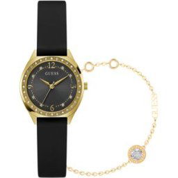 Montre Femme Guess JUBS05081JWYGS Bracelet Silicone Noir female