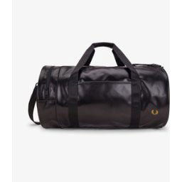 Fred Perry Sac de sport classique ton sur ton noir/doré male