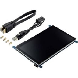 TRU COMPONENTS Module écran tactile 17.8 cm (7 pouces) 800 x 480 Pixel Convient pour (kits de développement): Raspberry Pi®, Banana Pi