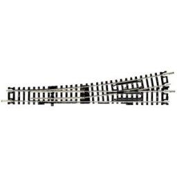 Aiguillage encastré, à gauche Fleischmann 22301 (N) Voie Fleischmann (sans ballast) 1 pc(s)