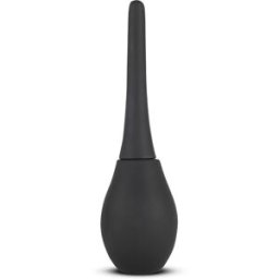 EasyToys Online Only EasyToys - Poire à lavement en silicone - Noir