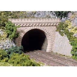 Entrée de tunnel Auhagen 41 587 2 voies modèle en plastique H0 1 set