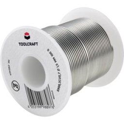 Étain à souder sans plomb TOOLCRAFT bobine Sn99,3Cu0,7 ROL1 100 g 1.5 mm