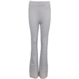 Pantalon ajusté en maille argenté Femme CALVIN KLEIN