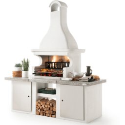 Palazzetti Glasgow 3 - Barbecue à bois et charbon en maçonnerie