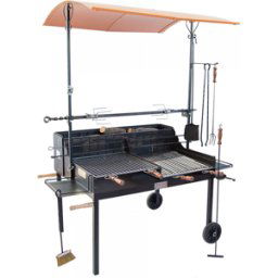 Cruccolini Tuscany Maxi - Barbecue à bois et charbon en fer artisanal