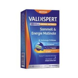 Valdispert Mélatonine Sommeil & Énergie Matinale à la Mélatonine 24 Comprimés - Boîte 24 Comprimés