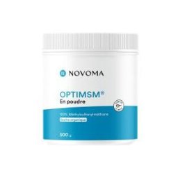Novoma OptiMSM Soufre Organique en Poudre 500 g - Pot 500 g