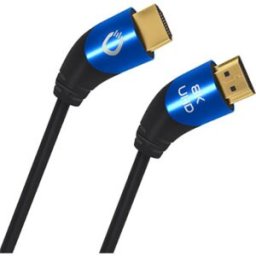 Câble de raccordement Oehlbach HDMI Fiche mâle HDMI-A, Fiche mâle HDMI-A 2.00 m noir D1C42532 8K UHD, blindage triple Câble HDMI