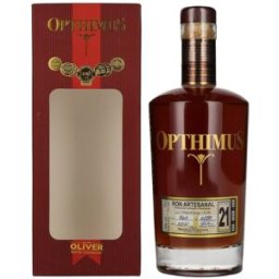 Opthimus Ron Opthimus 21 Sistema Solera Magna Cum Laude 38% Vol. 0,7l en boîte cadeau