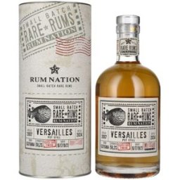 Rum Nation Rare Rums VERSAILLES 2007/2024 58,2% Vol. 0,7l en boîte cadeau