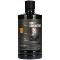 Port Charlotte 10 Years Old Heavily Peated Islay Single Malt 50% Vol. 0,7l
