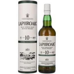 Laphroaig 10 Years Old Original Cask Strength Batch 13 57,9% Vol. 0,7l en boîte cadeau